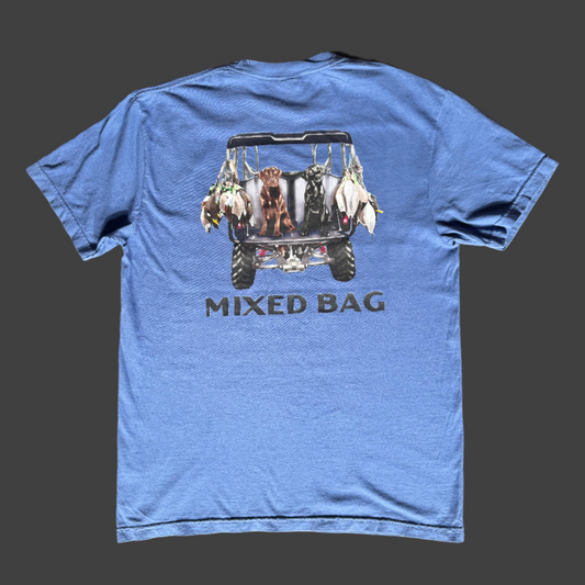 "Full Tote" t-shirt- Royal Blue