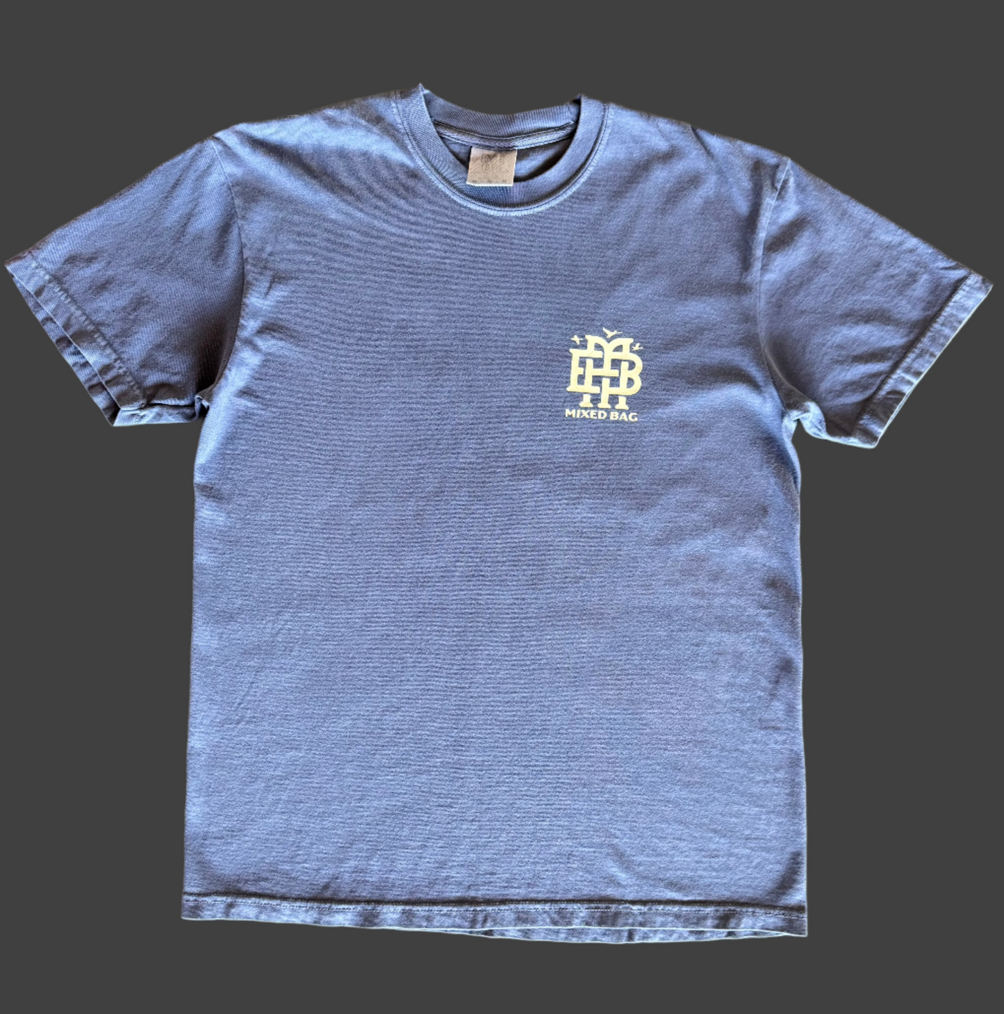 "Mixed bag" Logo t-shirt (Cream logo)