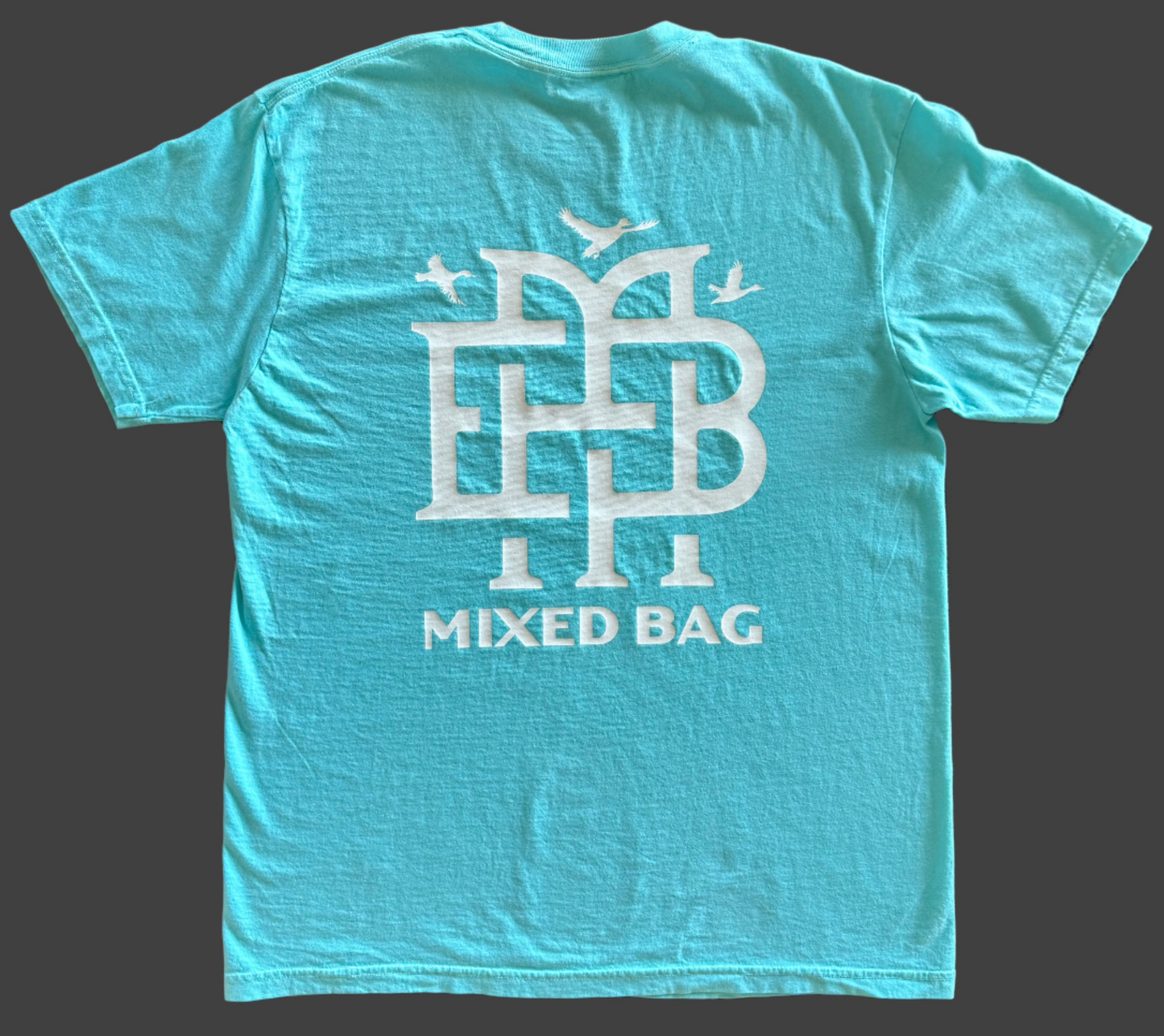 "Mixed bag" Logo t-shirt (Cream logo)