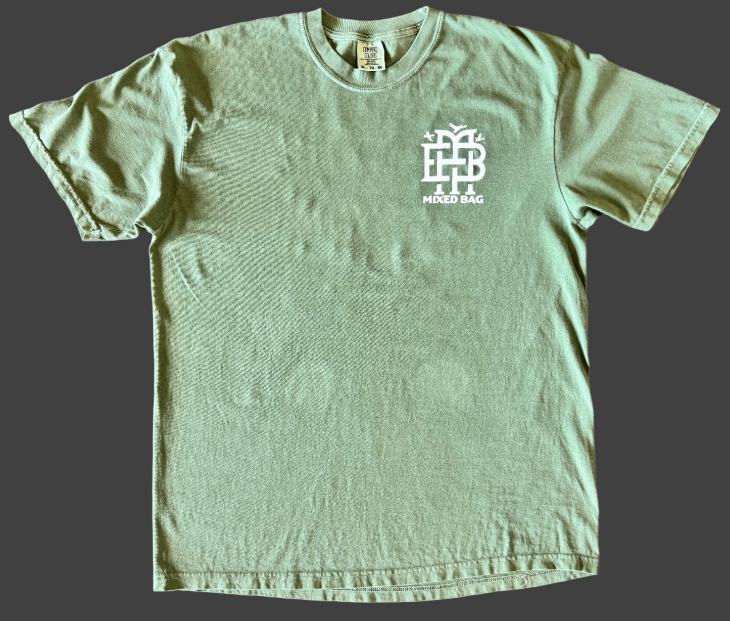 "Mixed bag" Logo t-shirt (Cream logo)