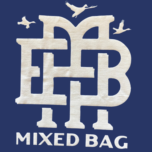 "Mixed bag" Logo t-shirt (Cream logo)