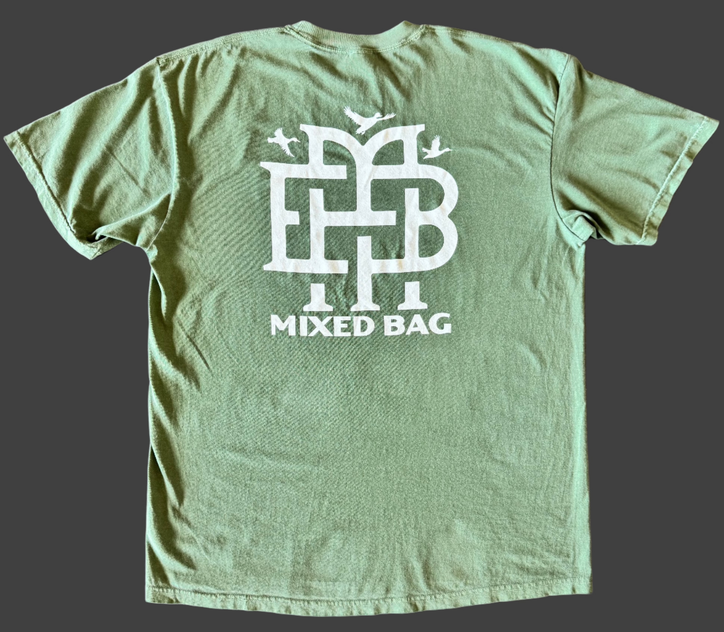 "Mixed bag" Logo t-shirt (Cream logo)