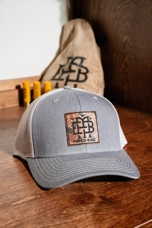 Grey/White Duck Bark Patch