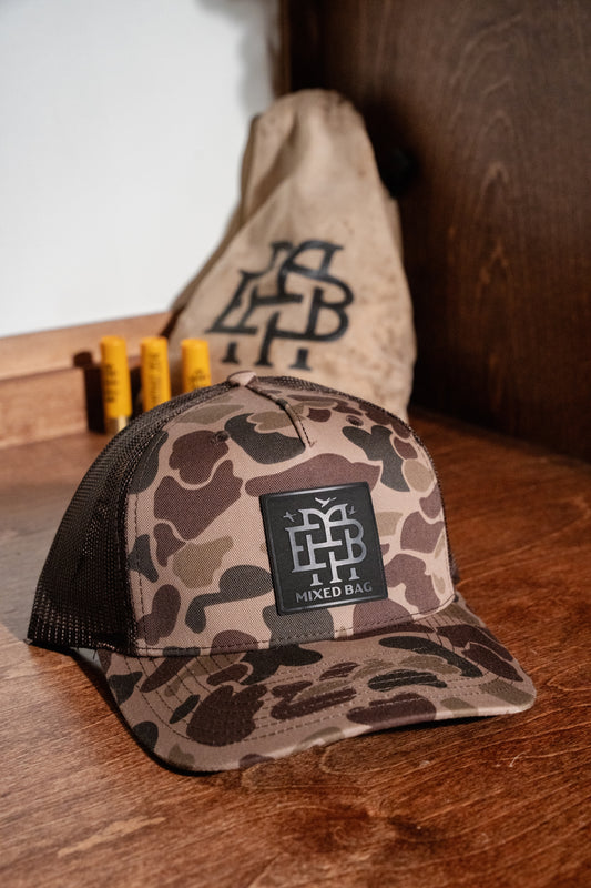 Duck Bark Blackout Patch Hat