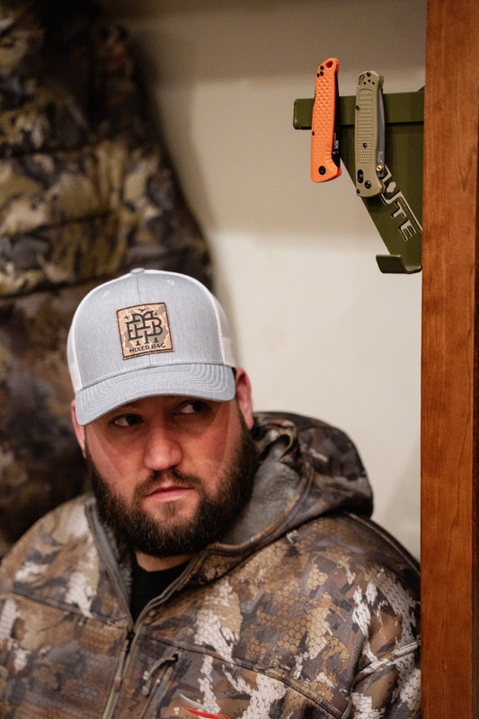 Grey/White Duck Bark Patch