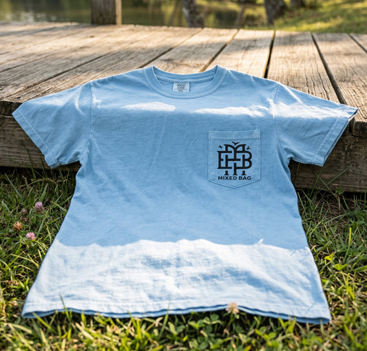 Wine, Sunset & Green Heads t-shirt